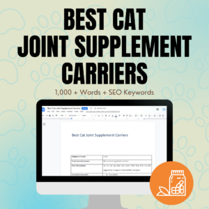 Best Cat Joint Supplement Carriers