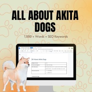 All About Akita Dogs