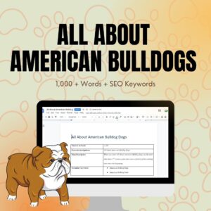 All About American Bulldogs