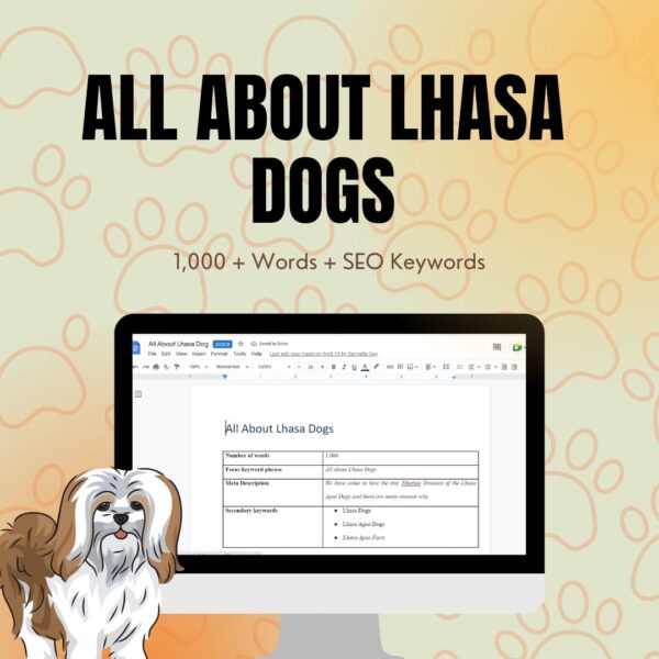 All About Lhasa Dogs